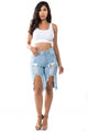 DENIM SHORT