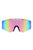 Mirrored Rectangle Sports Reflective Sunglasses