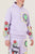 FLOWER GRAPHIC TERRY PULLOVER