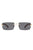 Rectangle Rimless Retro Tinted Sunglasses