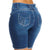 Knee Length Stretch Short Jeans