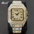 Square Full Crystal Watch