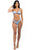 TWO PIECE BIKINI SHIMMERING FABRICATION