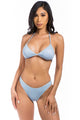 TWO PIECE BIKINI SHIMMERING FABRICATION